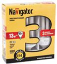 Упаковка энергосберегающих ламп 3 шт Navigator 94 406 NCL6-SH-13-827-E27/3PACK Navigator