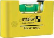 Уровень Stabila тип Pocket Basic (1гориз.)