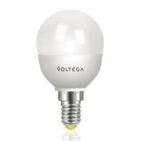 Лампа светодиодная шар 5.4W Е14 2800К VG4-G2E14warm5W Voltega VG4-G2E14warm5W
